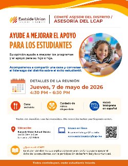 DAC/LCAP Advisory Meeting spanish